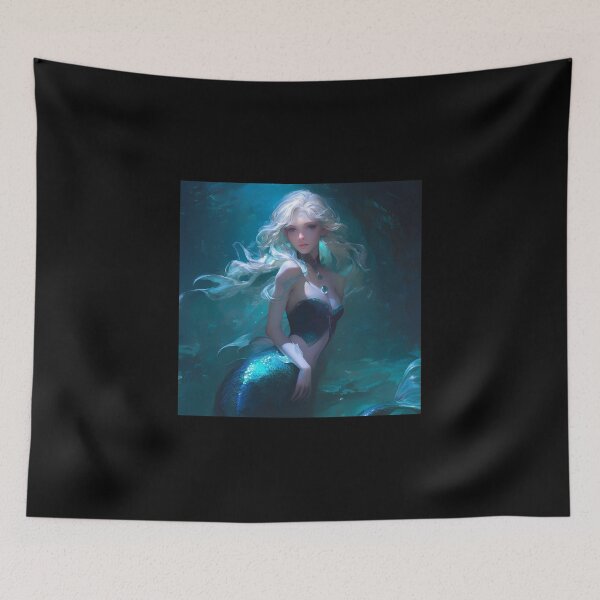 Item preview, Mythological Creatures / Mermaids / Siren / Fantasy designed and sold by PatternFly.