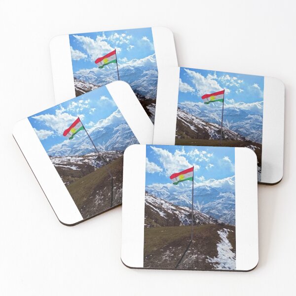 Item preview, Titel: Kurdistan-Flagge in der Natur – Symbol für Identität und Freiheit Kurdistan Flag in Nature – A Symbol of Identity and Freedom designed and sold by Yaroplanner.
