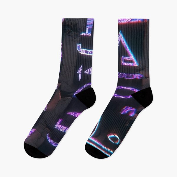 Item preview, Neon Light Tiles,  Cyberpunk Egyptian Hieroglyphics, symmetrical textures (image size 8320x12480) designed and sold by Digital-Davinci.