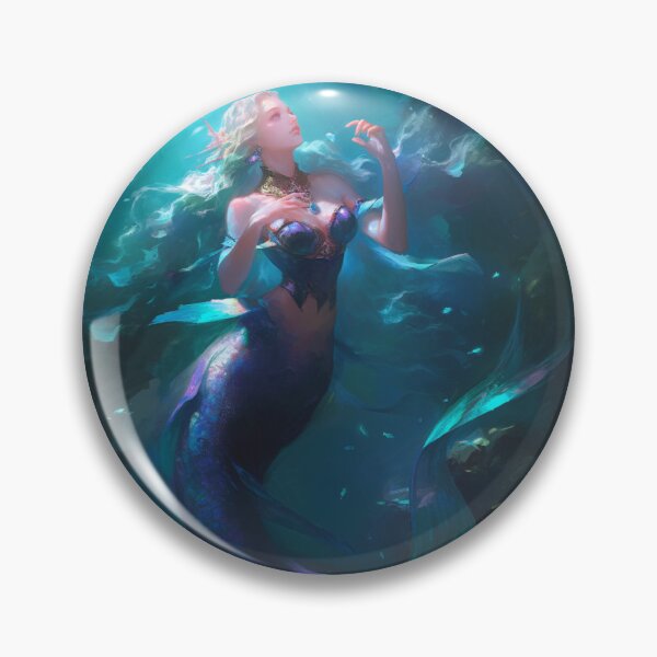 Item preview, Mythological Creatures / Mermaids / Siren / Fantasy designed and sold by PatternFly.