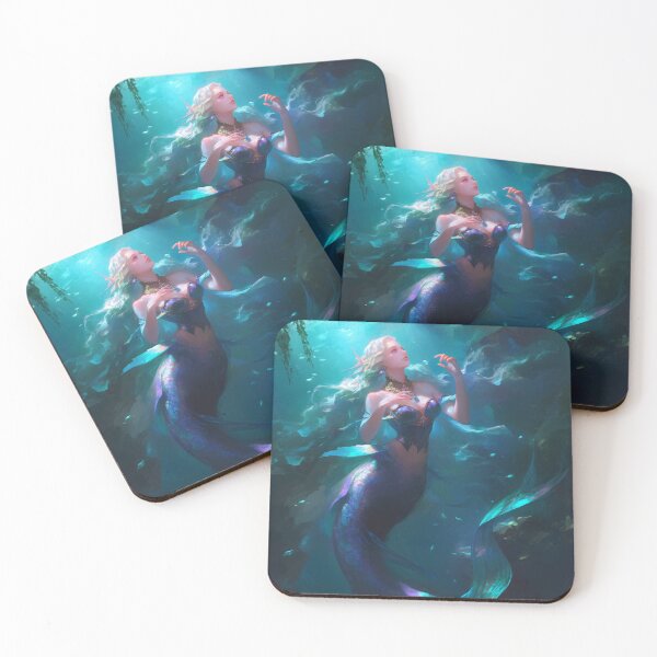 Item preview, Mythological Creatures / Mermaids / Siren / Fantasy designed and sold by PatternFly.