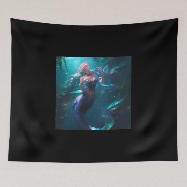 Item preview, Mythological Creatures / Mermaids / Siren / Fantasy designed and sold by PatternFly.