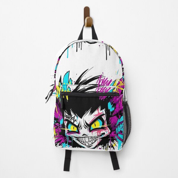 Item preview, Neon Chaos Face – Graffiti Monster Splash designed and sold by saiful020.
