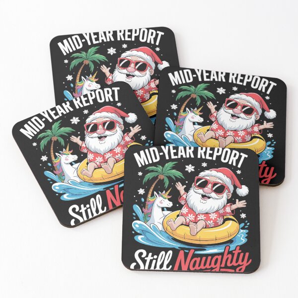 Item preview, Womens Mid Year Report Still Naughty - Christmas In July Funny5  designed and sold by RoyTill0Art.