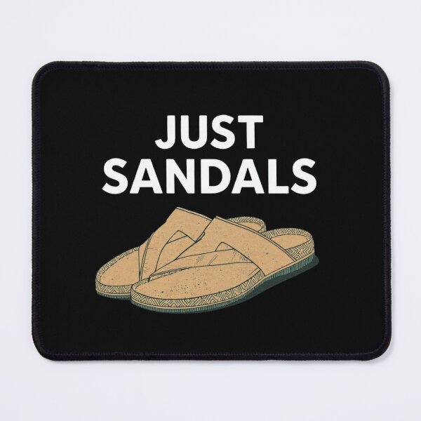 Item preview, Just Sandals – Minimal Summer Illustration designed and sold by RED-MOUSE.