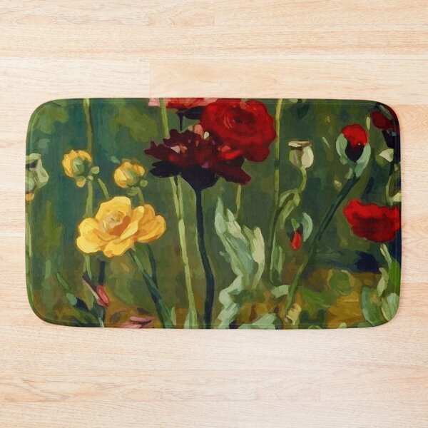 Item preview, Van Gogh Still Life with Scabiosa and Ranunculus  designed and sold by Vicky Brago-Mitchell®.