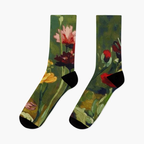 Item preview, Van Gogh Still Life with Scabiosa and Ranunculus  designed and sold by Vicky Brago-Mitchell®.
