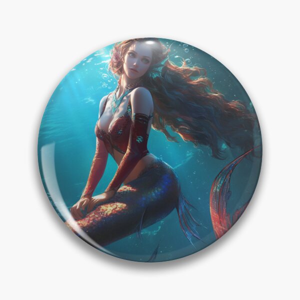 Item preview, Mythological Creatures / Mermaids / Siren / Fantasy designed and sold by PatternFly.