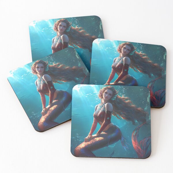 Item preview, Mythological Creatures / Mermaids / Siren / Fantasy designed and sold by PatternFly.