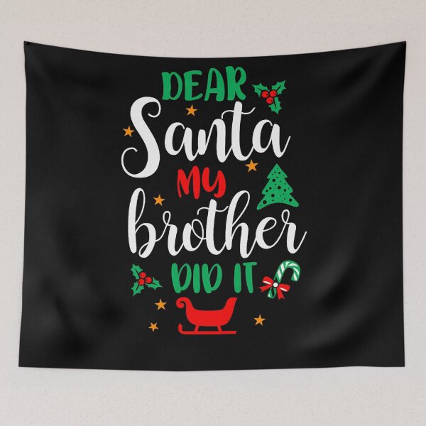 Item preview, It Christmas Vintage Brother Funny Dear My Did Holiday Santa Retro designed and sold by MediarMedic.