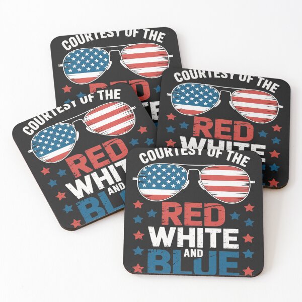 Item preview, Courtesy Of The Red White And Blue Sunglasses 4th Of July designed and sold by LegendsArt75.