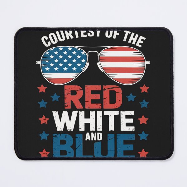 Item preview, Courtesy Of The Red White And Blue Sunglasses 4th Of July designed and sold by LegendsArt75.