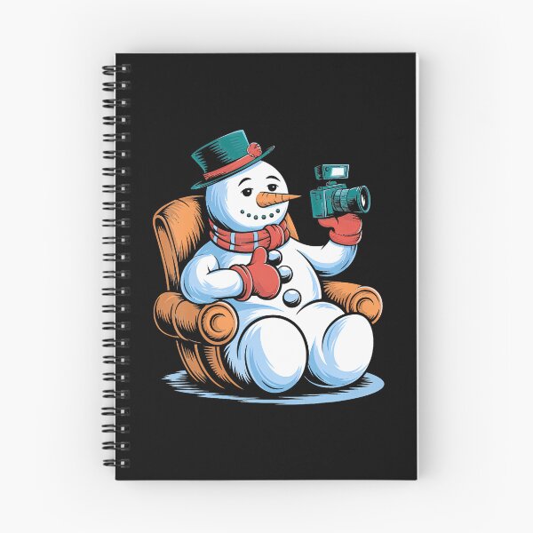 Item preview, Snowman Cozy Chair Camera Winter Vibes designed and sold by CleoRoseanna.