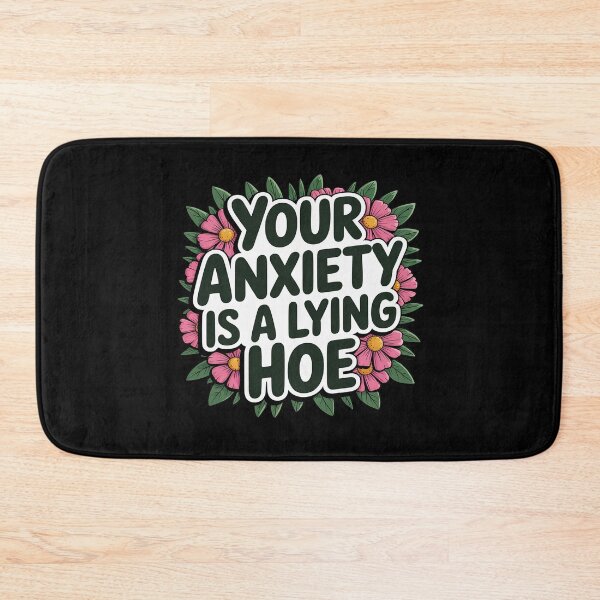 Item preview, Your Anxiety Is A Lying Hoe Quote Motivational Mental Health designed and sold by DetroitMug.