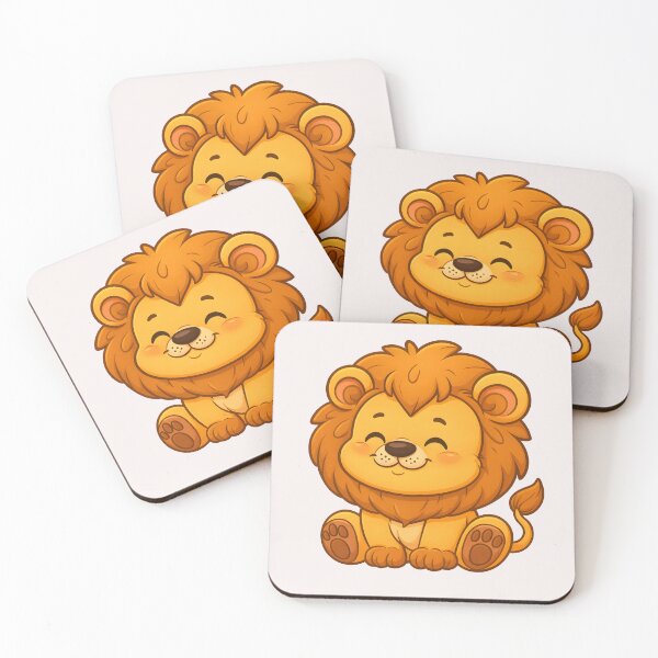 Item preview, Cute Lion Cartoon designed and sold by naragon4289.