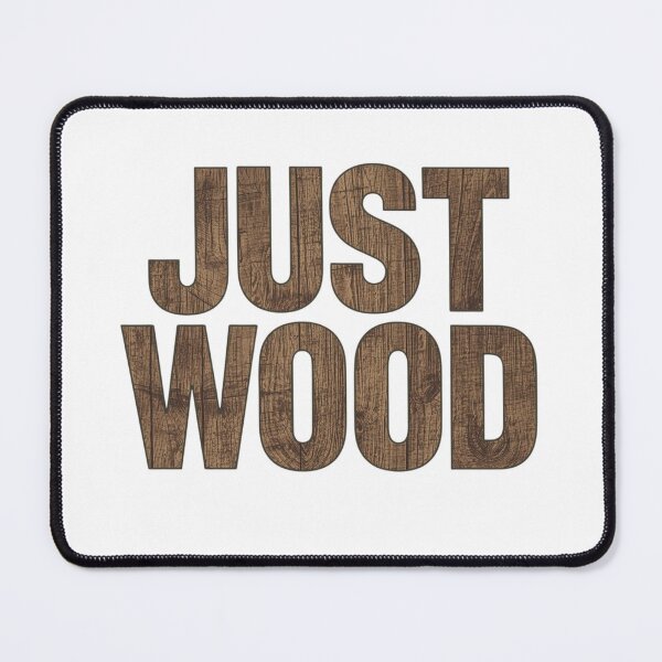 Item preview, Just Wood – Textured Minimal Typography designed and sold by RED-MOUSE.