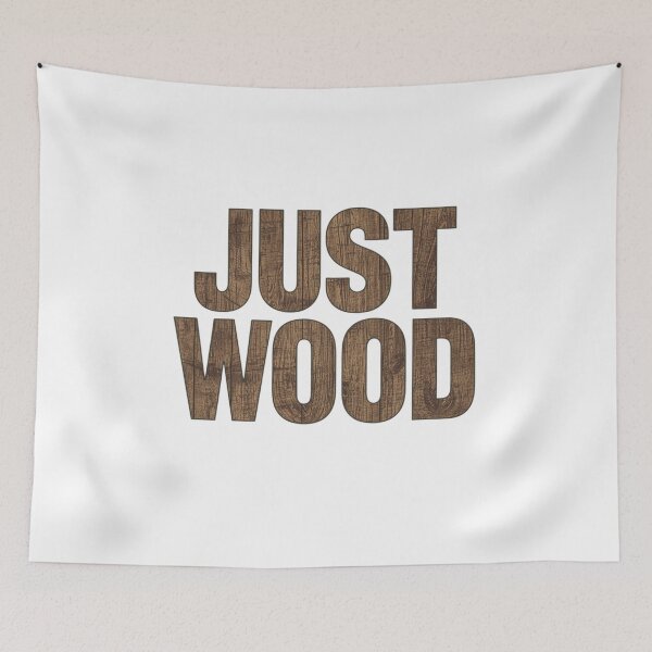 Item preview, Just Wood – Textured Minimal Typography designed and sold by RED-MOUSE.