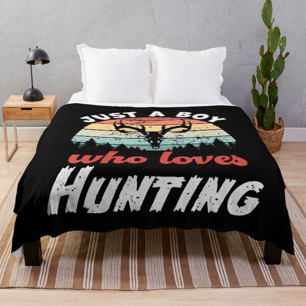 Item preview, Just A Boy Who Loves Hunting Kids Hunting Boys designed and sold by KatheWanda.