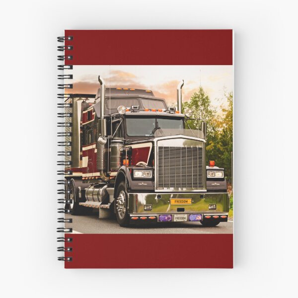 Item preview, Classic American Semi Trailer Truck Trucking at Sunset designed and sold by Taina Sohlman.