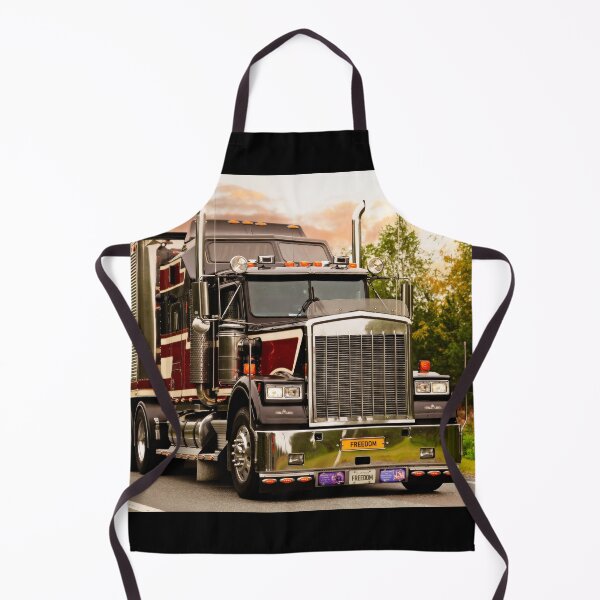 Item preview, Classic American Semi Trailer Truck Trucking at Sunset designed and sold by Taina Sohlman.
