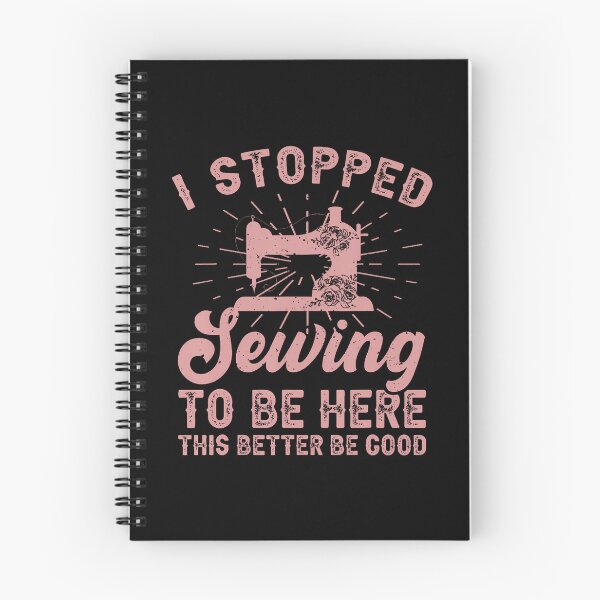 Item preview, I Stopped Sewing To Be Here Funny Sewing Quilting Sew Lovers designed and sold by DanaKathe.