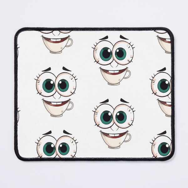 Item preview, Cute Coffee Face – Goofy Big-Eyed Cup Character designed and sold by The Mystic Richard.