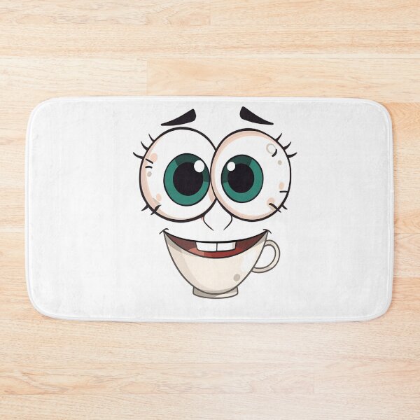 Item preview, Cute Coffee Face – Goofy Big-Eyed Cup Character designed and sold by The Mystic Richard.