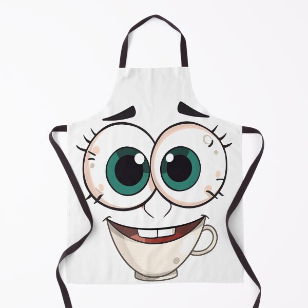 Item preview, Cute Coffee Face – Goofy Big-Eyed Cup Character designed and sold by The Mystic Richard.