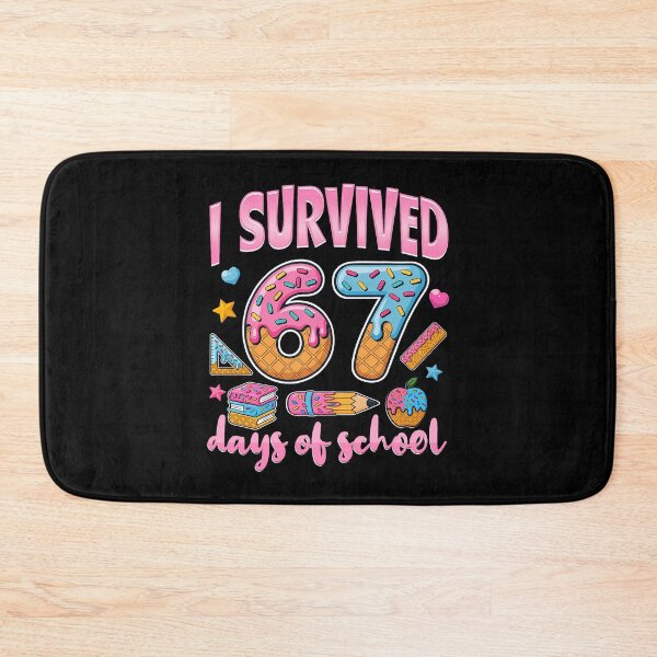 Item preview, Classic Days 67 of Student 67 Funny School Meme Survived I Teacher designed and sold by SteveSaccoro.