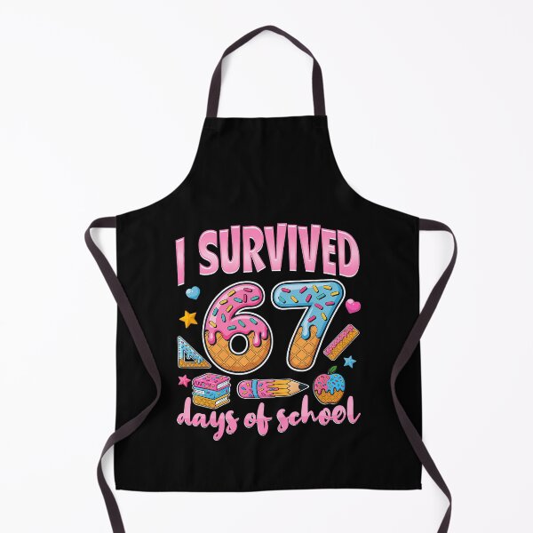 Item preview, Classic Days 67 of Student 67 Funny School Meme Survived I Teacher designed and sold by SteveSaccoro.