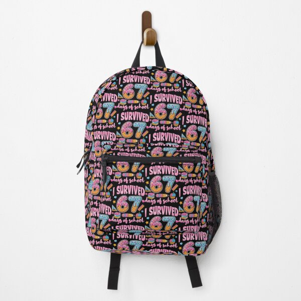 Item preview, Classic Days 67 of Student 67 Funny School Meme Survived I Teacher designed and sold by SteveSaccoro.