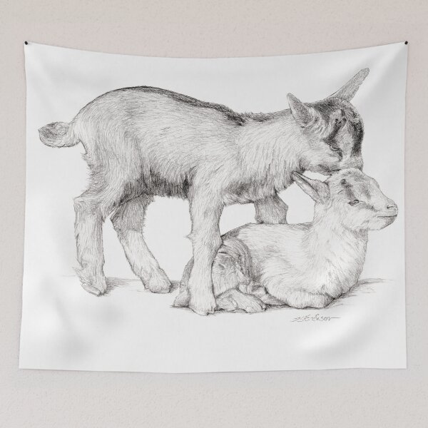 Item preview, Goat Kids  designed and sold by ISEriksonartist.