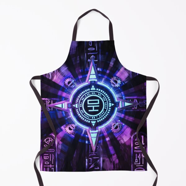 Item preview, Neon Light, Cyberpunk Egyptian Hieroglyphics, symmetrical textures (image size 8320x12480) designed and sold by Digital-Davinci.