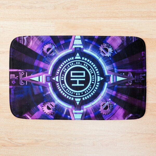 Item preview, Neon Light, Cyberpunk Egyptian Hieroglyphics, symmetrical textures (image size 8320x12480) designed and sold by Digital-Davinci.