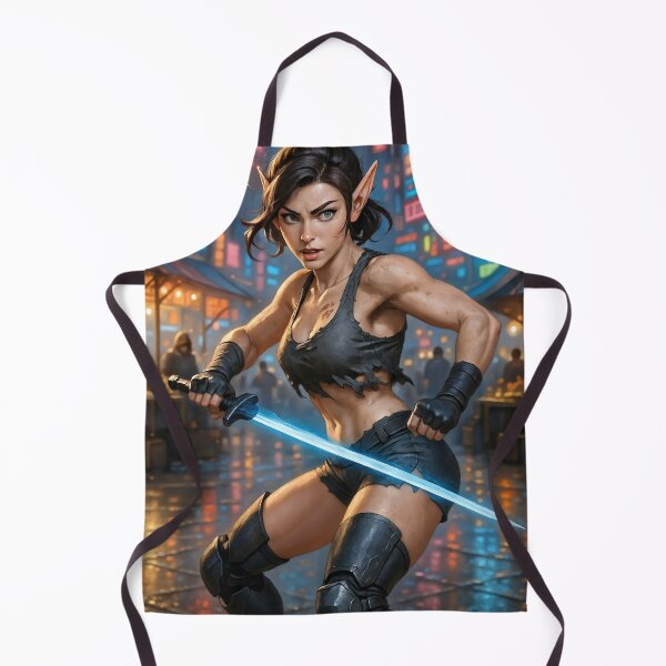 Item preview, Fortana Valentina cybernetic armor blue blade designed and sold by CathryneDelamort.