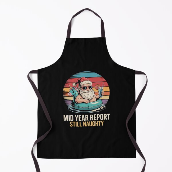 Item preview, Womens Mid Year Report Still Naughty Santa Summer Christmas In July  designed and sold by RoyTill0Art.