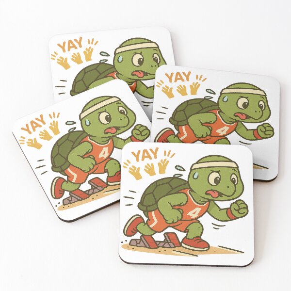 Item preview, Cute Running Turtle designed and sold by photoparadise22.