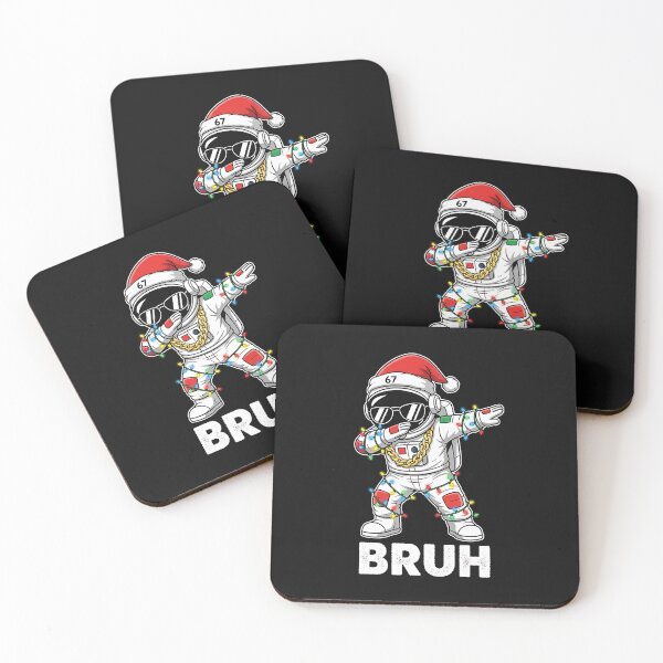 Item preview, Funny Astronaut 67 Bruh Dabbing Christmas Meme Design  designed and sold by merlinnears.