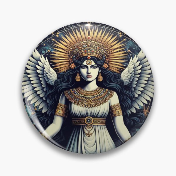 Item preview, Ninmah (Ninursag, Ninḫarsag or Damgalnuna), goddess in ancient Mesopotamia, Great Lady, ancient civilization designed and sold by Redbdon.