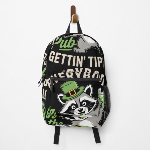 Item preview, Funny St Patricks Day Raccoon Irish Drinking designed and sold by TikCore.