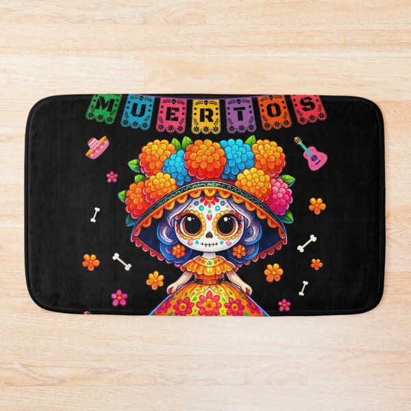 Item preview, Floral La Catrina - Day of the Dead Skull designed and sold by Marga1994.
