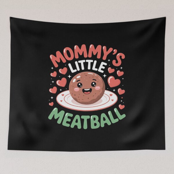 Item preview, Womens Mommy's Little Meatball Italian Humor Italy Lover Meme  designed and sold by RoyTill0Art.