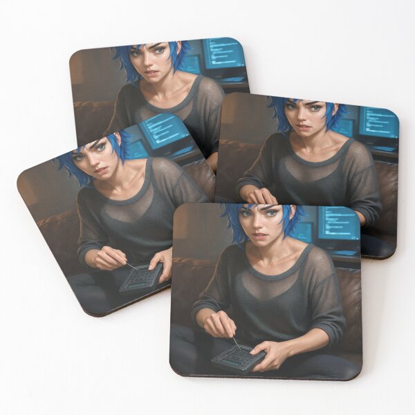 Item preview, Cipher Thorne mesh top cyber device couch hacker designed and sold by CathryneDelamort.