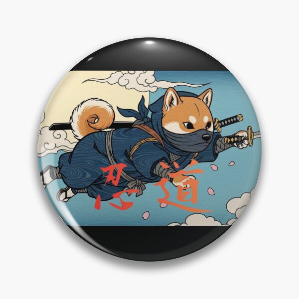 Item preview, The Way of Ninja: Ninja Shiba Inu designed and sold by Taro-shopping.