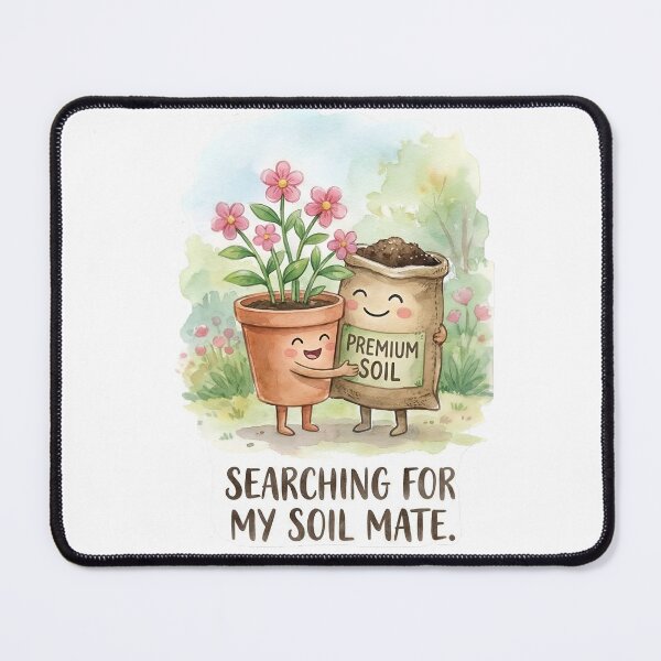 Item preview, Searching for My Soil Mate. designed and sold by RedOrBlueIts4U.
