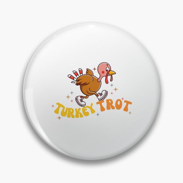 Item preview, Cute Happy Gobble Squad 80s Thanksgiving Trot Fall designed and sold by CalvinVanAuken.