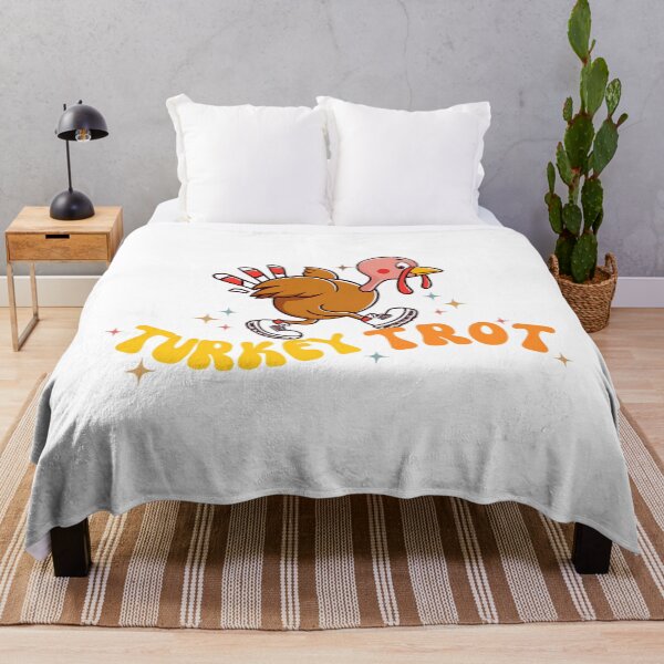 Item preview, Cute Happy Gobble Squad 80s Thanksgiving Trot Fall designed and sold by CalvinVanAuken.