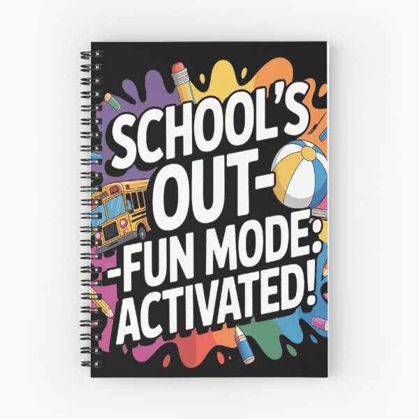 Item preview, School's Out Fun Mode Activated! Summer Vacations designed and sold by SignaturalGen.
