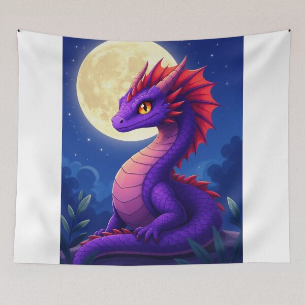 Item preview, Purple Dragon designed and sold by ArtQueen777.