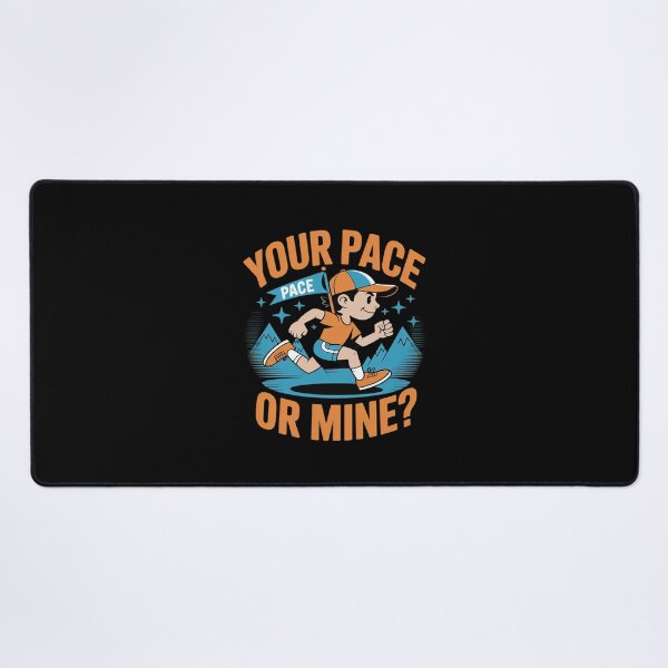 Item preview, Your Pace or Mine Trail Running Graphic designed and sold by CultureSpec.
